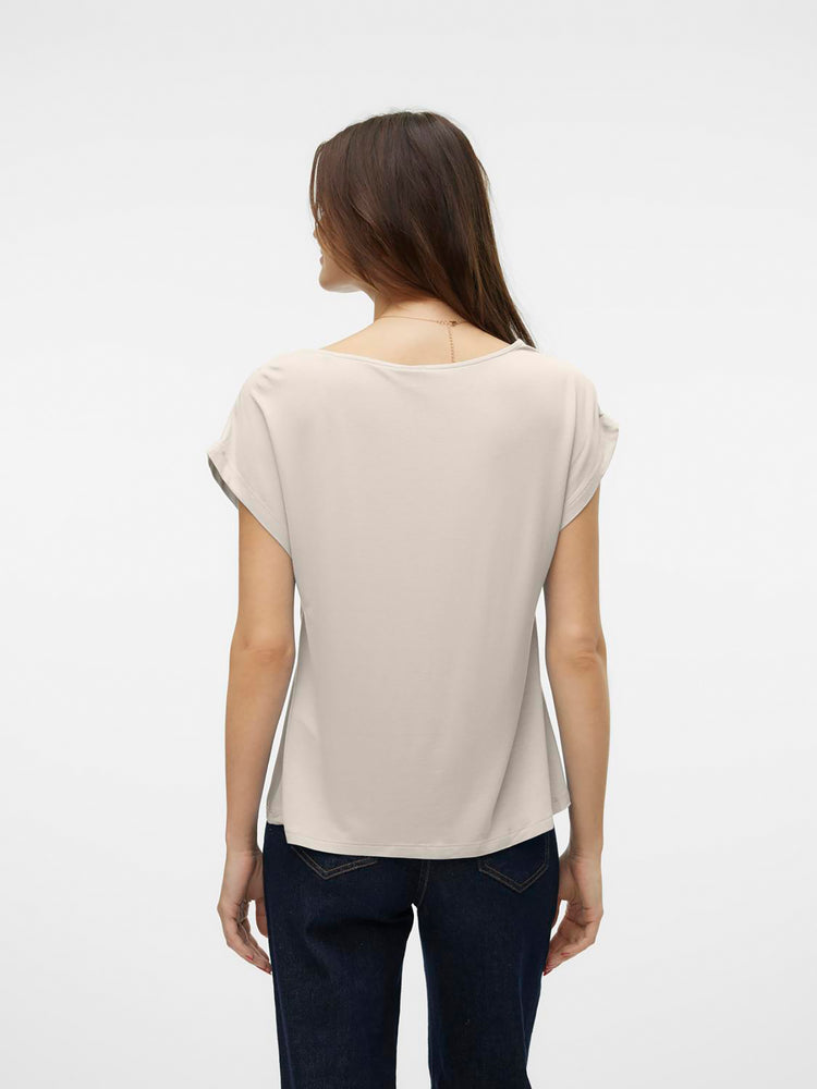 Γυναικεία μπλούζα σατέν VMMERLE MIX TOP WVN 10305151 | 10305151