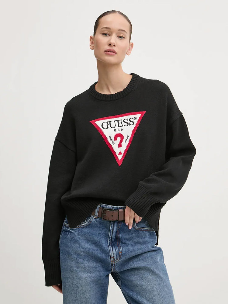 Γυναικεία μπλούζα πλεκτή W4BR12Z3HM1JBLK | W4BR12Z3HM1JBLK