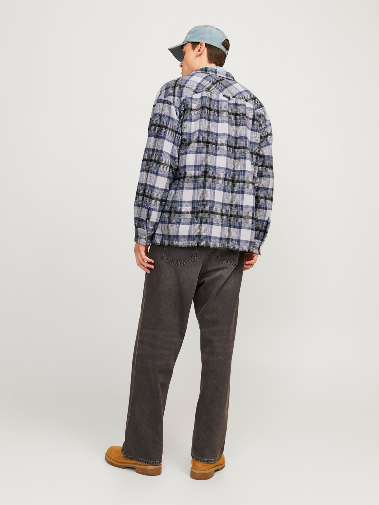 Ανδρικό πουκάκισο overshirt JORVESTERBRO CHECK OVERSHIRT LS 12260658 | 12260658