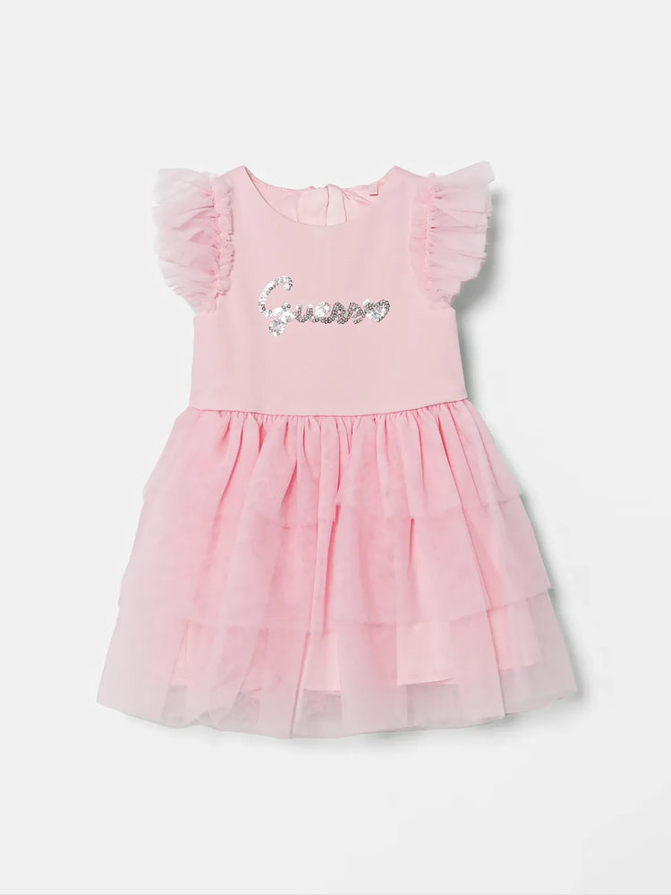 Βρεφικό φόρεμα με τούλι A5RK02KAUH0G65U | A5RK02KAUH0G65U