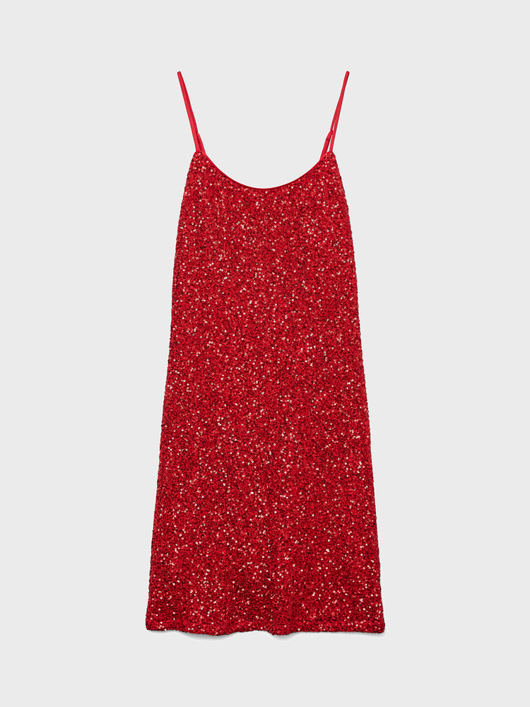Γυναικείο φόρεμα παγιέτα SNHANNAH SL SHORT DRESS JRS EXP SB8 10330497 | 10330497