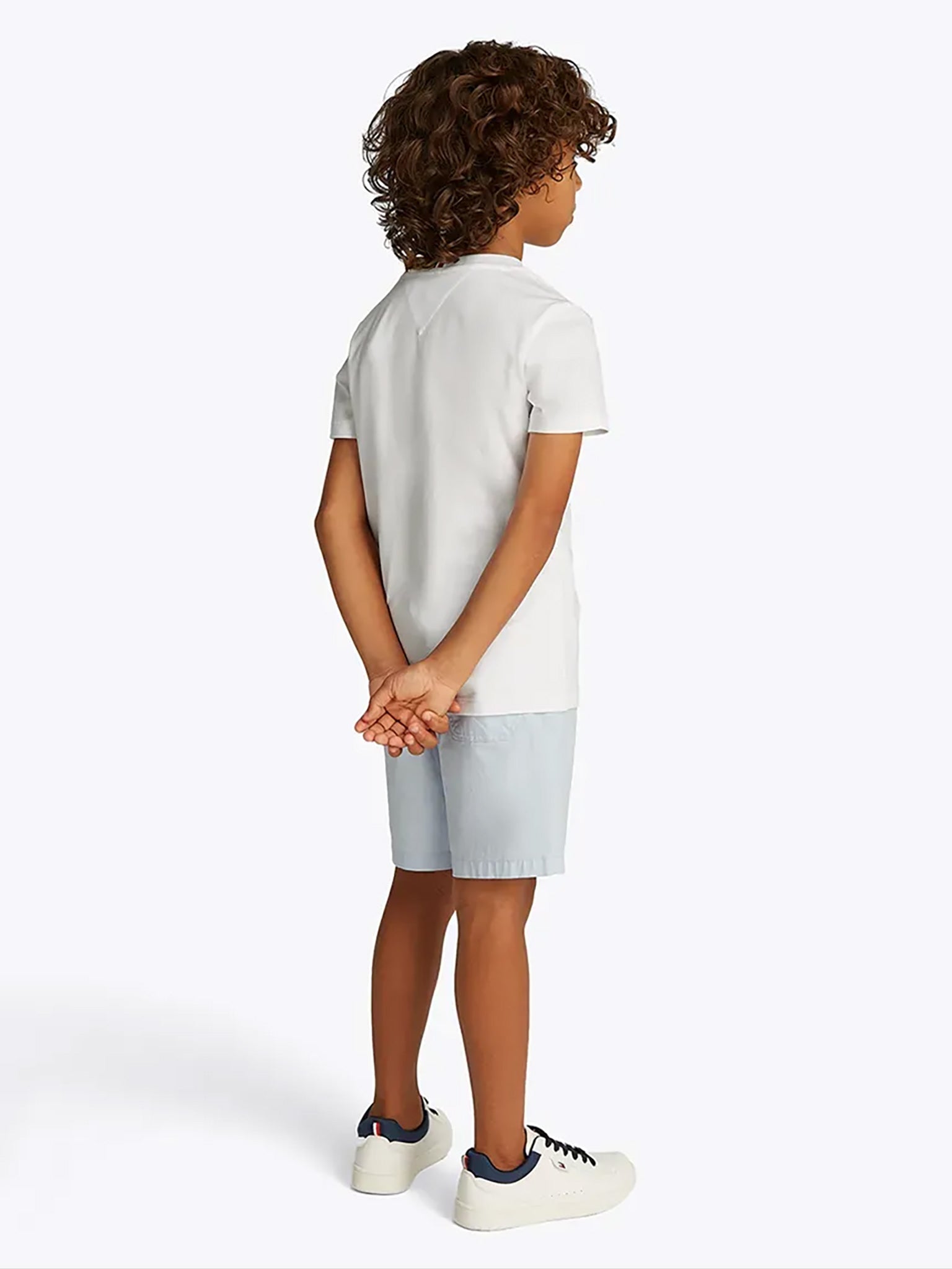Παιδική μπλούζα μακό HILFGER FLAG YACHT APPLIQUE TEE KB0KB09530YBR | KB0KB09530YBR