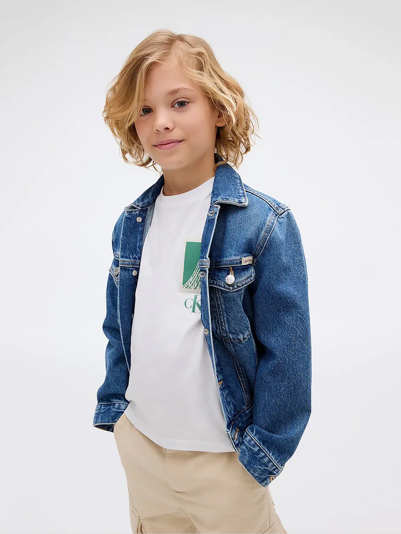 Παιδική μπλούζα μακό SEASONAL ENTRY PRICE LOGO IB0IB02532YAF | IB0IB02532YAF