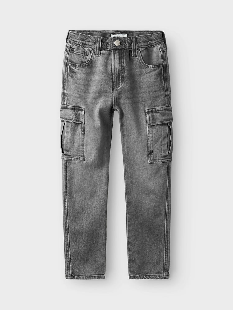Εφηβικό παντελόνι cargo NKMSILAS TAP CARGO JEANS 6650-AZ NOOS 13237339 | 13237339