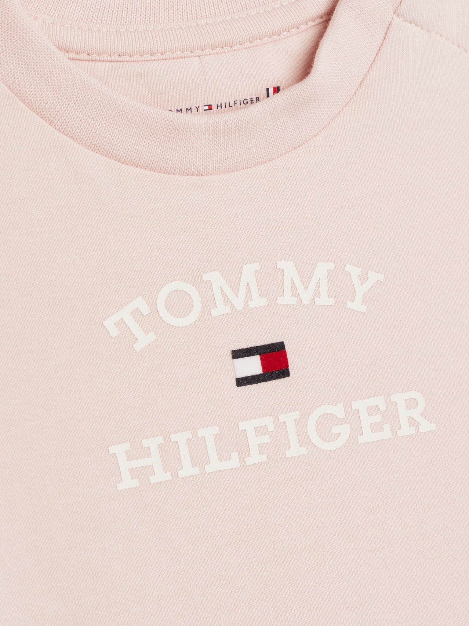 Βρεφική μπλούζα BABY TH LOGO TEE S/S KN0KN01805TJQ | KN0KN01805TJQ