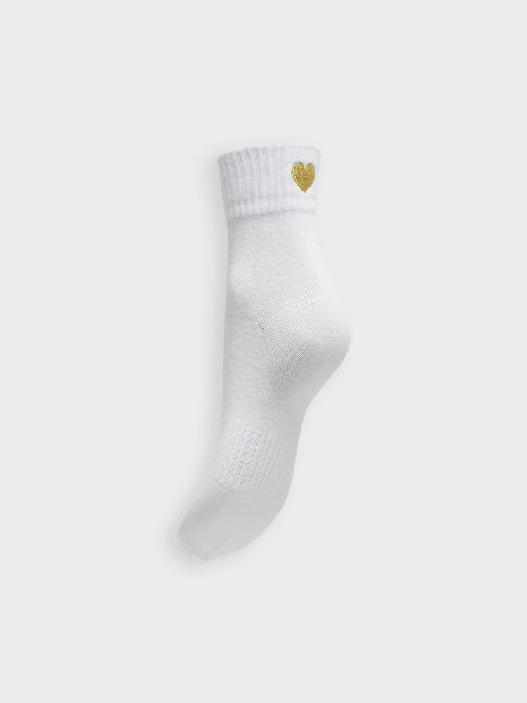 Γυναικείες κάλτσες σετ 3 τεμ ONLTINE HEART TENNIS SOCK 3-PACK AC NOOS 15316610 | 15316610