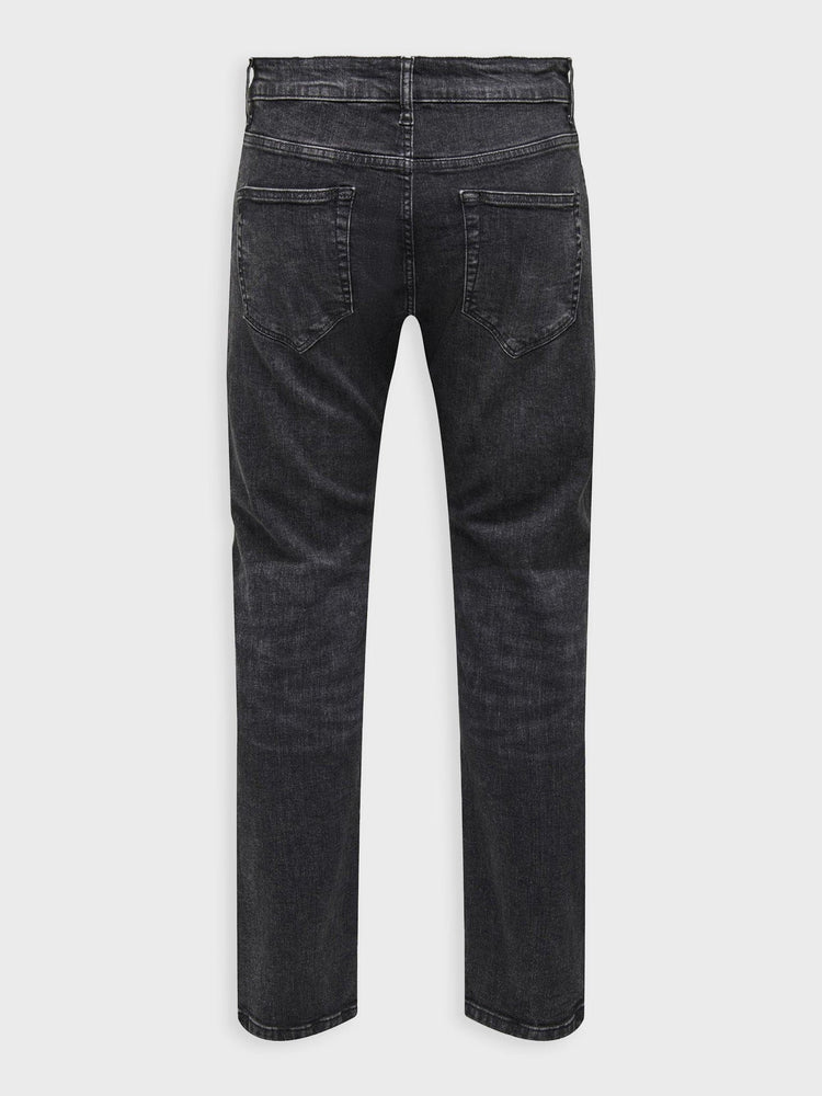 Ανδρικό παντελόνι τζιν ONSWEFT REG. BLACK 6753 DNM JEANS 22026753 | 22026753