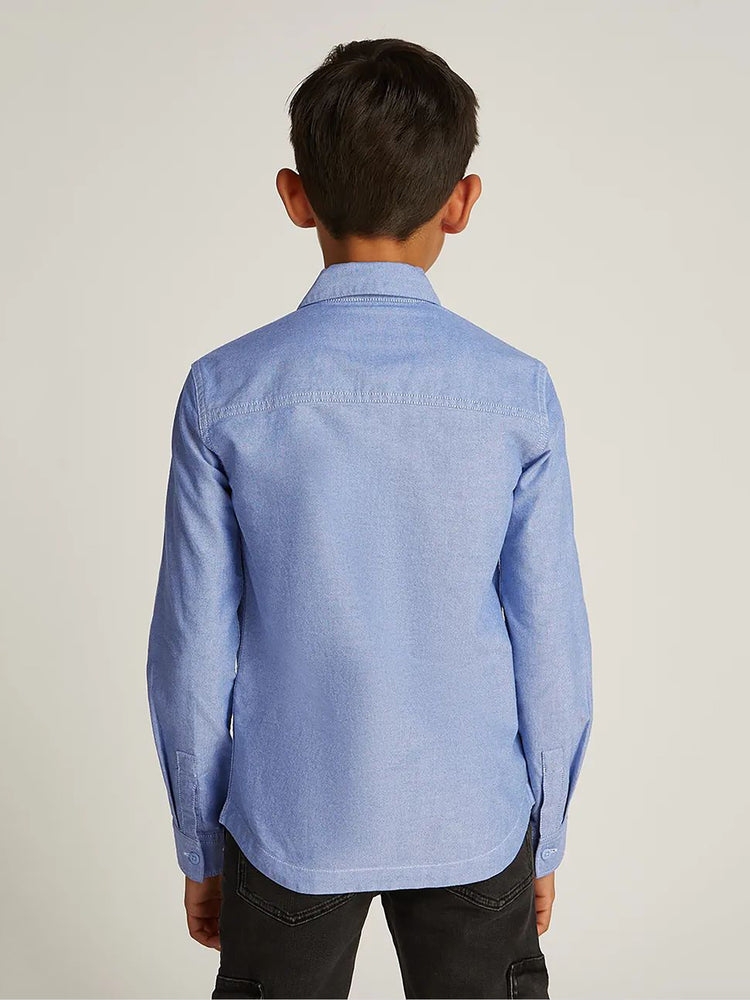 Παιδικό πουκάμισο REG. COTTON OXFORD SHIRT IB0IB02392CC7 | IB0IB02392CC7