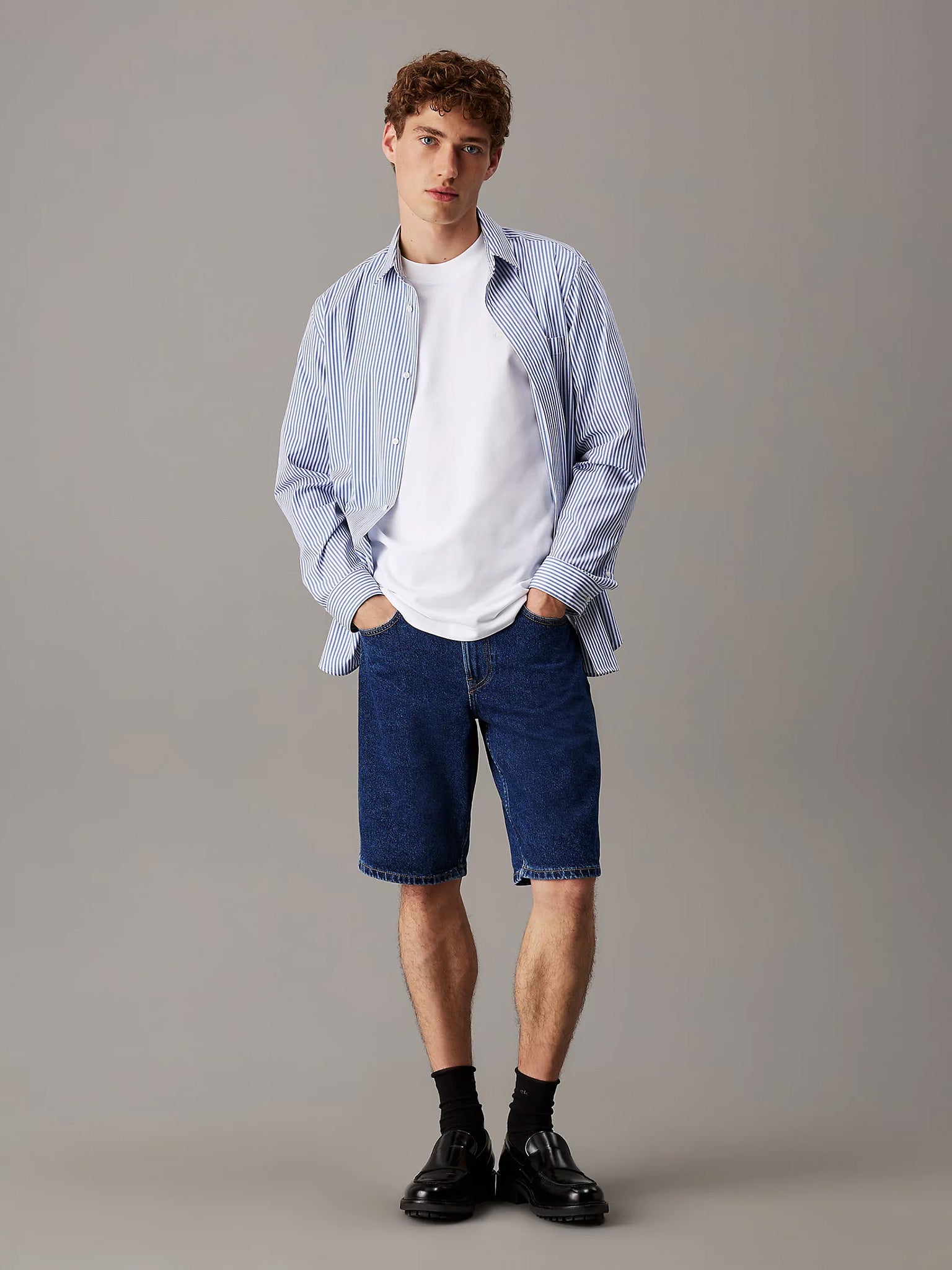 Ανδρικό t-shirt HEAVY REGULAR TEE J30J326683YAF | J30J326683YAF