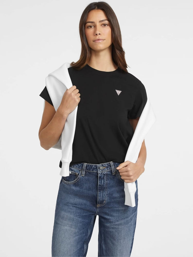 Γυναικείο t-shirt reg mini logo W4YI10J1314JBLK | W4YI10J1314JBLK