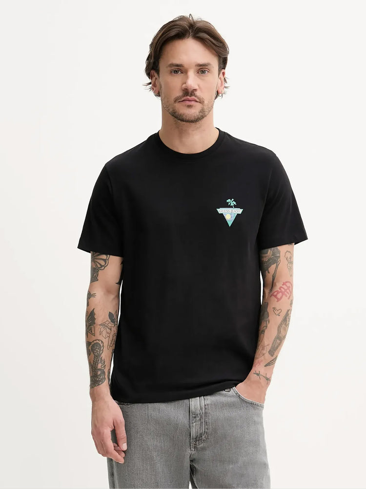 Ανδρικό t-shirt regular - mid organic heavy jersey M5GI55K8FQ4JBLK | M5GI55K8FQ4JBLK