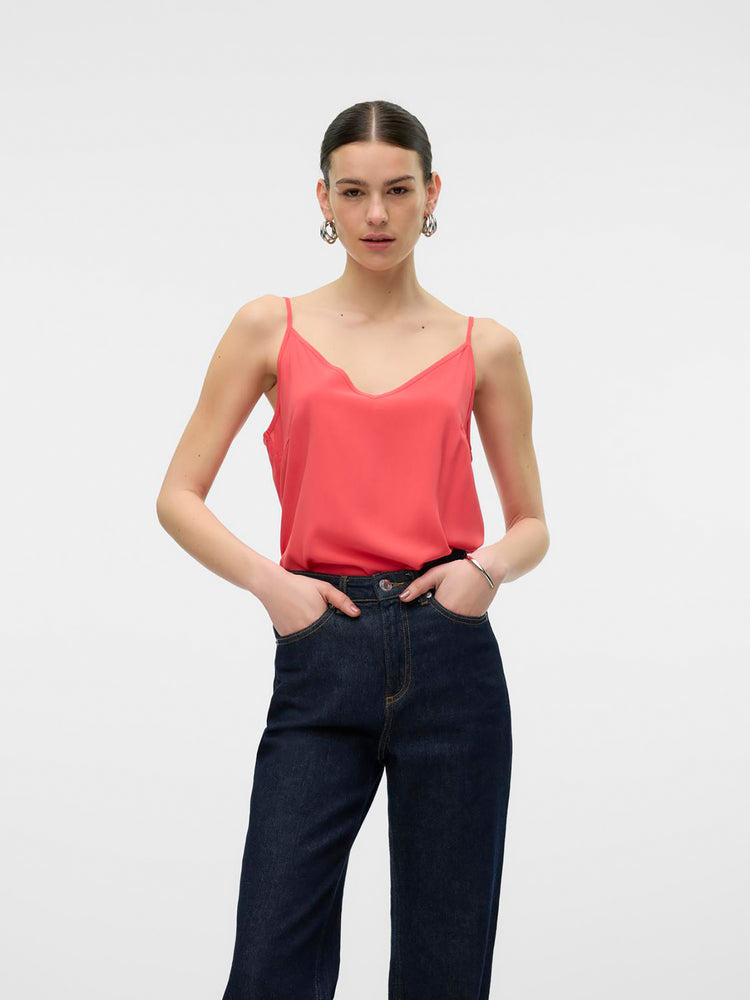 Γυναικείο top VMEASY JOY V-NECK SINGLET WVN 10297362 | 10297362