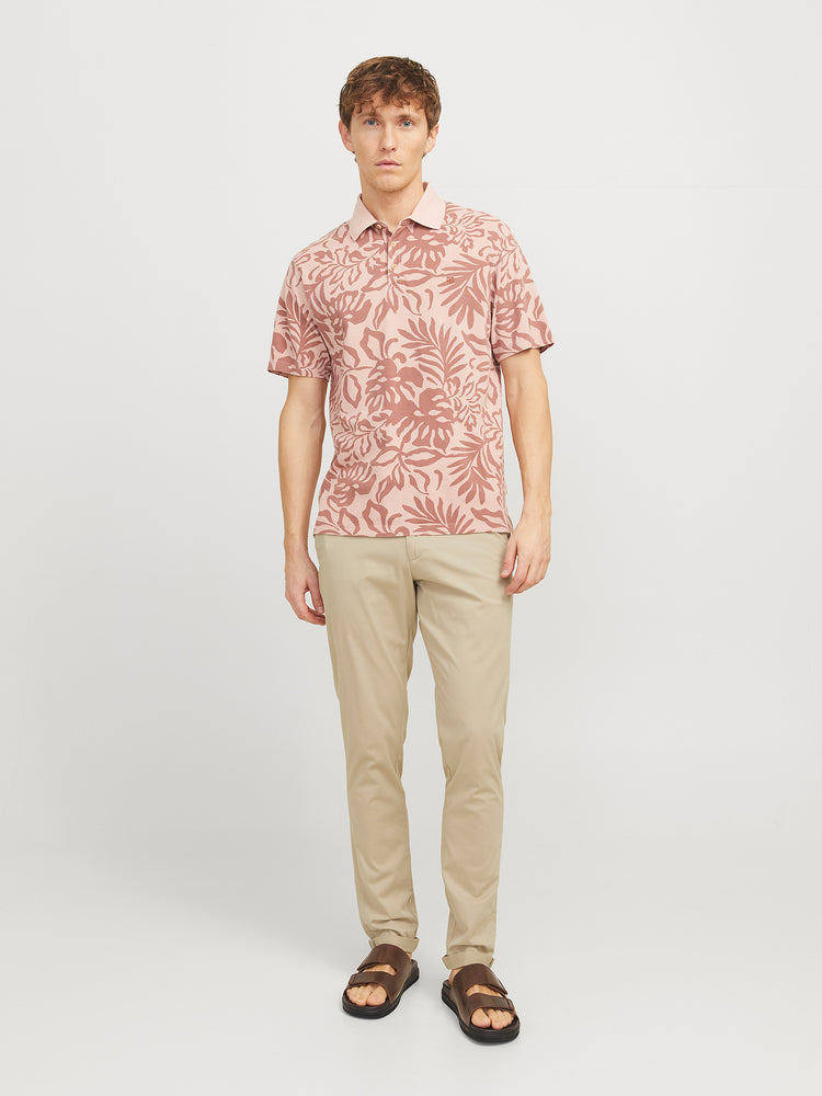 Ανδρικό παντελόνι λοξότσεπο JPSTMARCO SUNNY CHINO 12253071  | 12253071