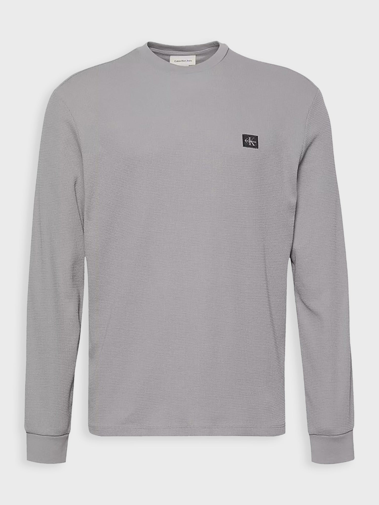 Ανδρική μπλούζα πλεκτή LS WAFFLE BADGE CREWNK TEE LV040EM217RO2 | LV040EM217RO2