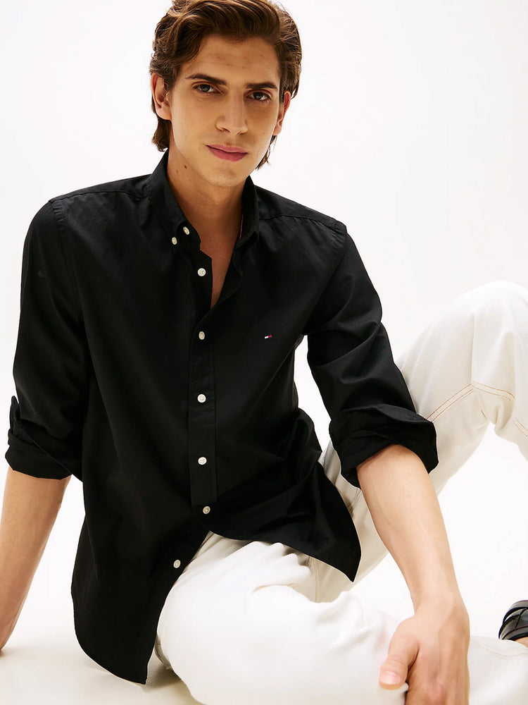 Ανδρικό πουκάμισο CORE FLEX POPLIN SOLID RF SHIRT MW0MW39988BDS | MW0MW39988BDS