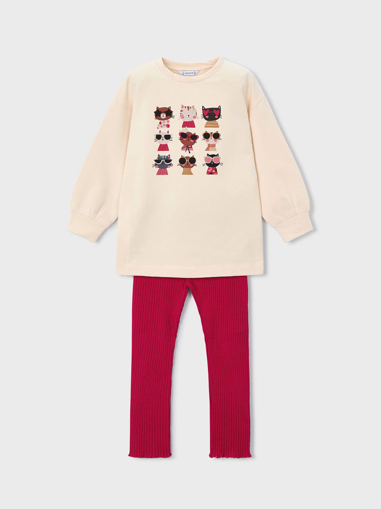 Παιδικό σετ με κολάν μακρύ 15-04722-037 | 15-04722-037