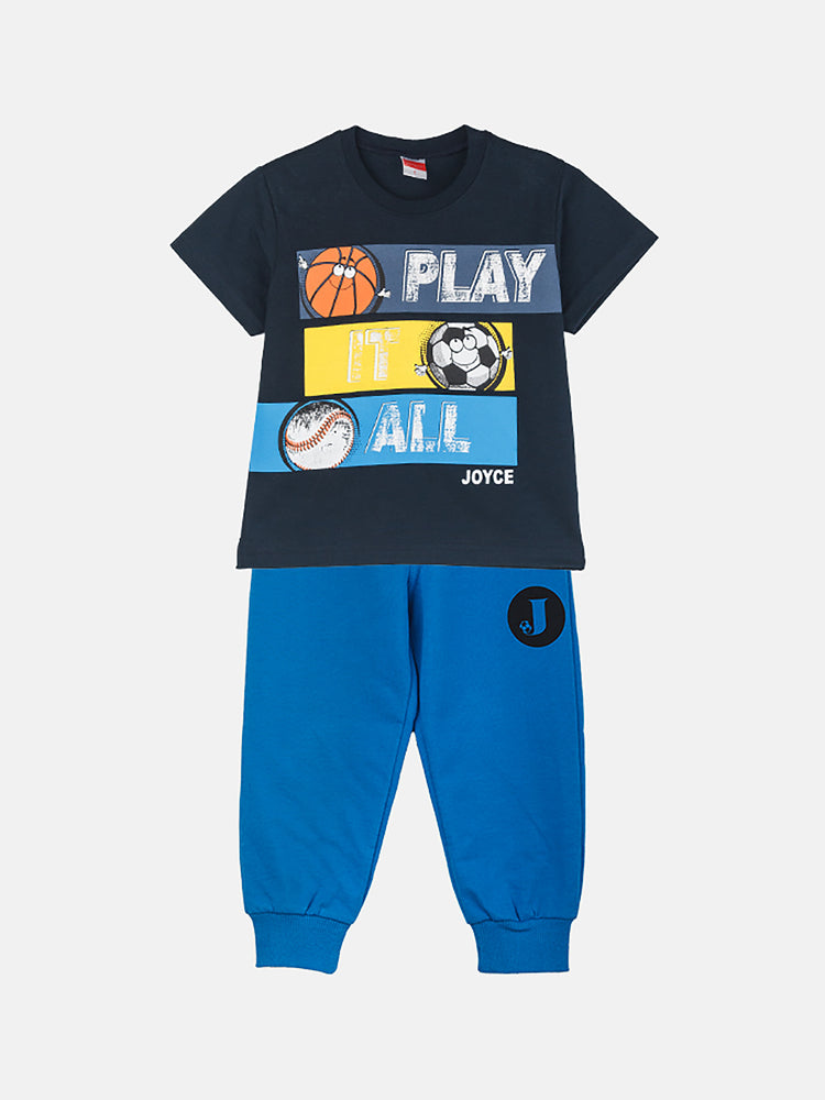 Παιδικό σύνολο με παντελόνι φόρμας 2412109 | 2412109