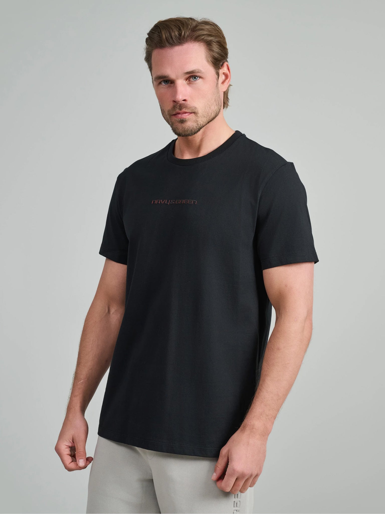 Ανδρικό t-shirt black 24TA.001/R/1 | 24TA.001/R/1