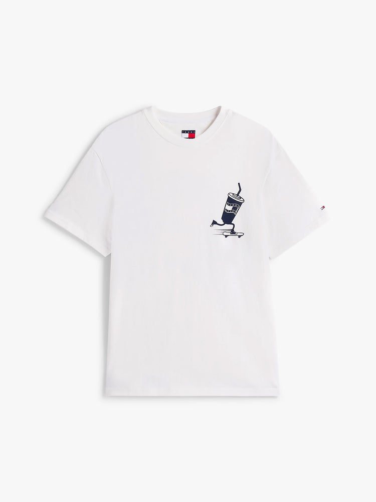 Ανδρικό t-shirt TJM RLX SKATER BACK GRAPHIC TEE DM0DM21830YBL | DM0DM21830YBL