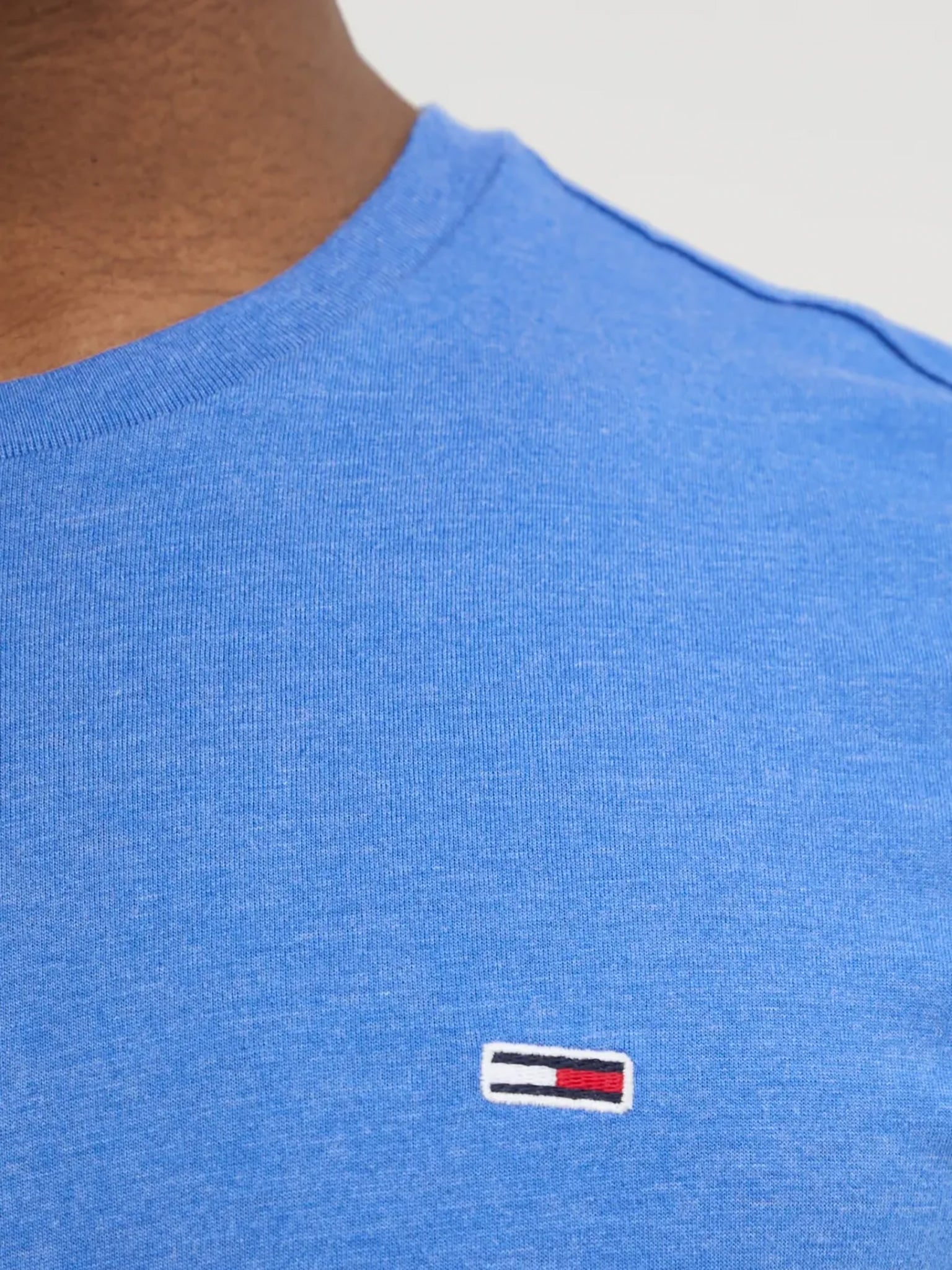 Ανδρικό t-shirt TJM XSLIM JASPE HTR TEE DM0DM20363C6E | DM0DM20363C6E