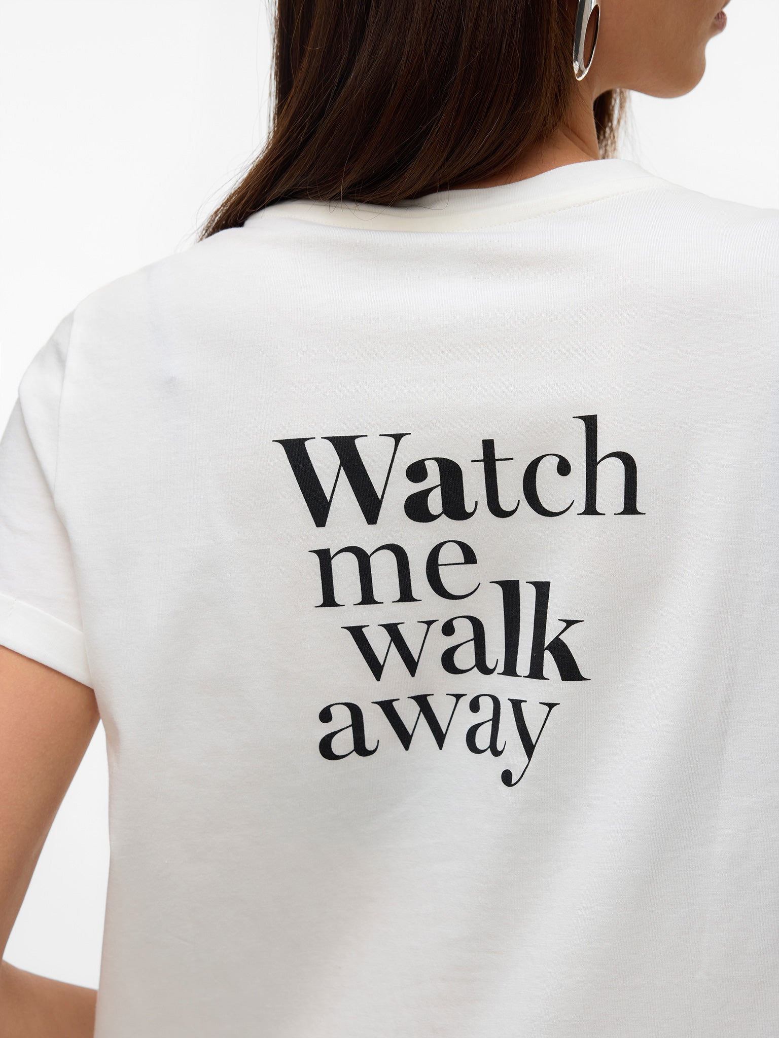 Γυναικείο t-shirt Watch me VMBLAIR S/S O-NECK T-SHIRT JRS BTQ 10325914 | 10325914