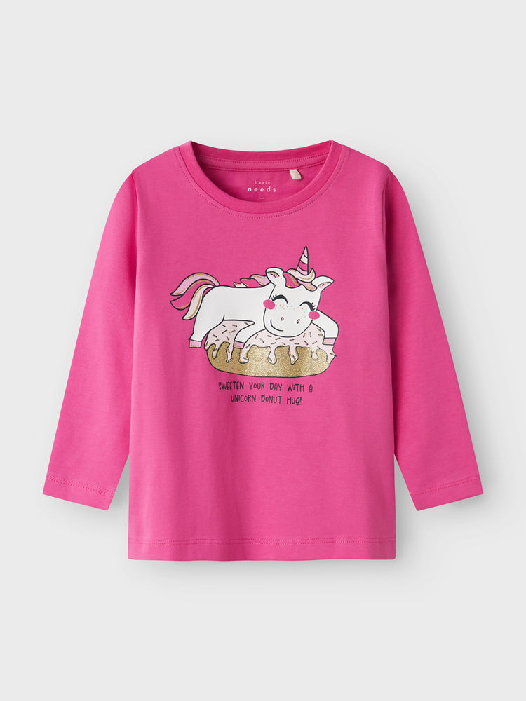Παιδική μπλούζα μακό NMFVEEN LS TOP 13224954 | 13224954