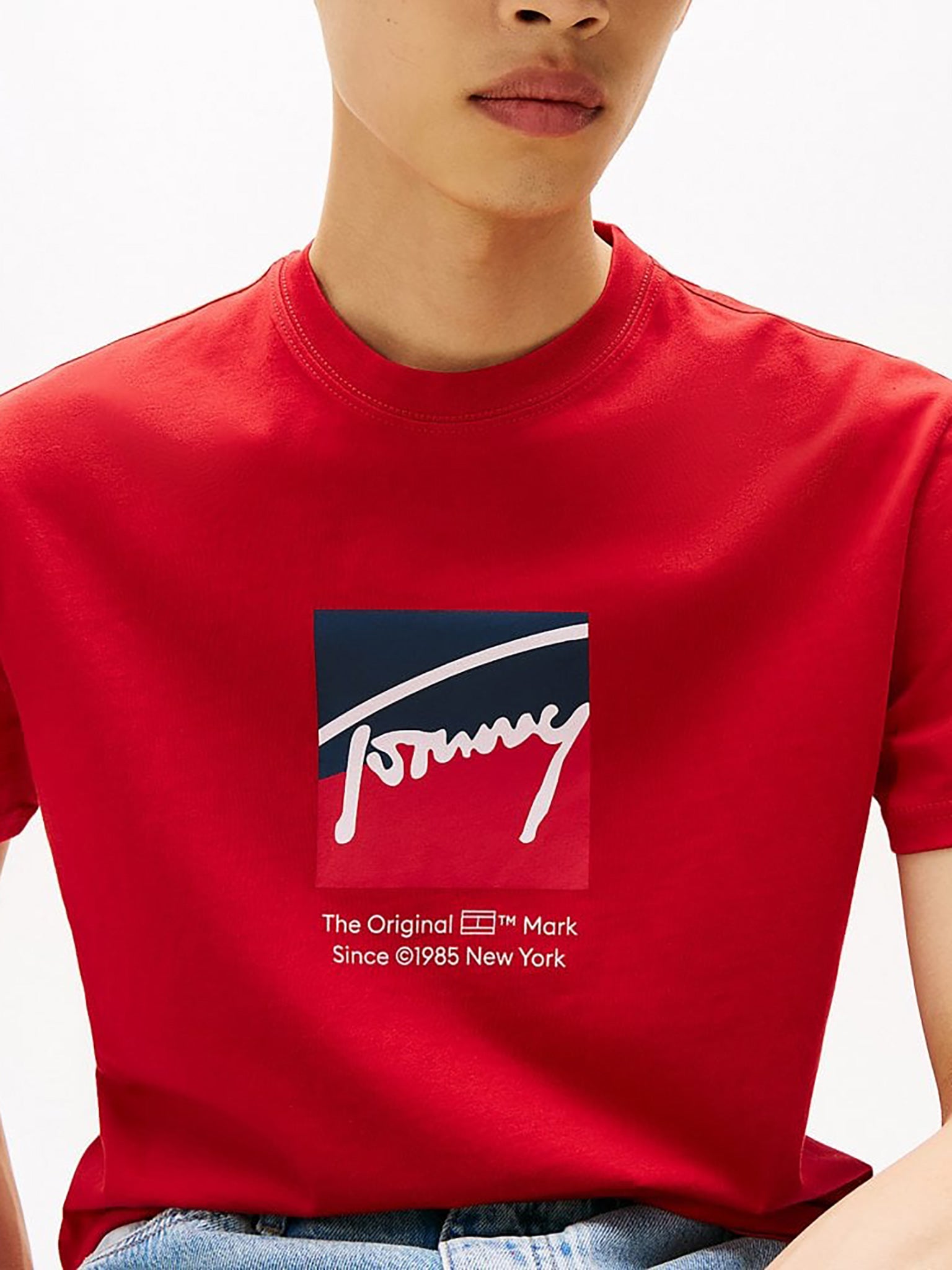 Ανδρικό t-shirt TJM REG RWB DNA TEE DM0DM21940XLE | DM0DM21940XLE