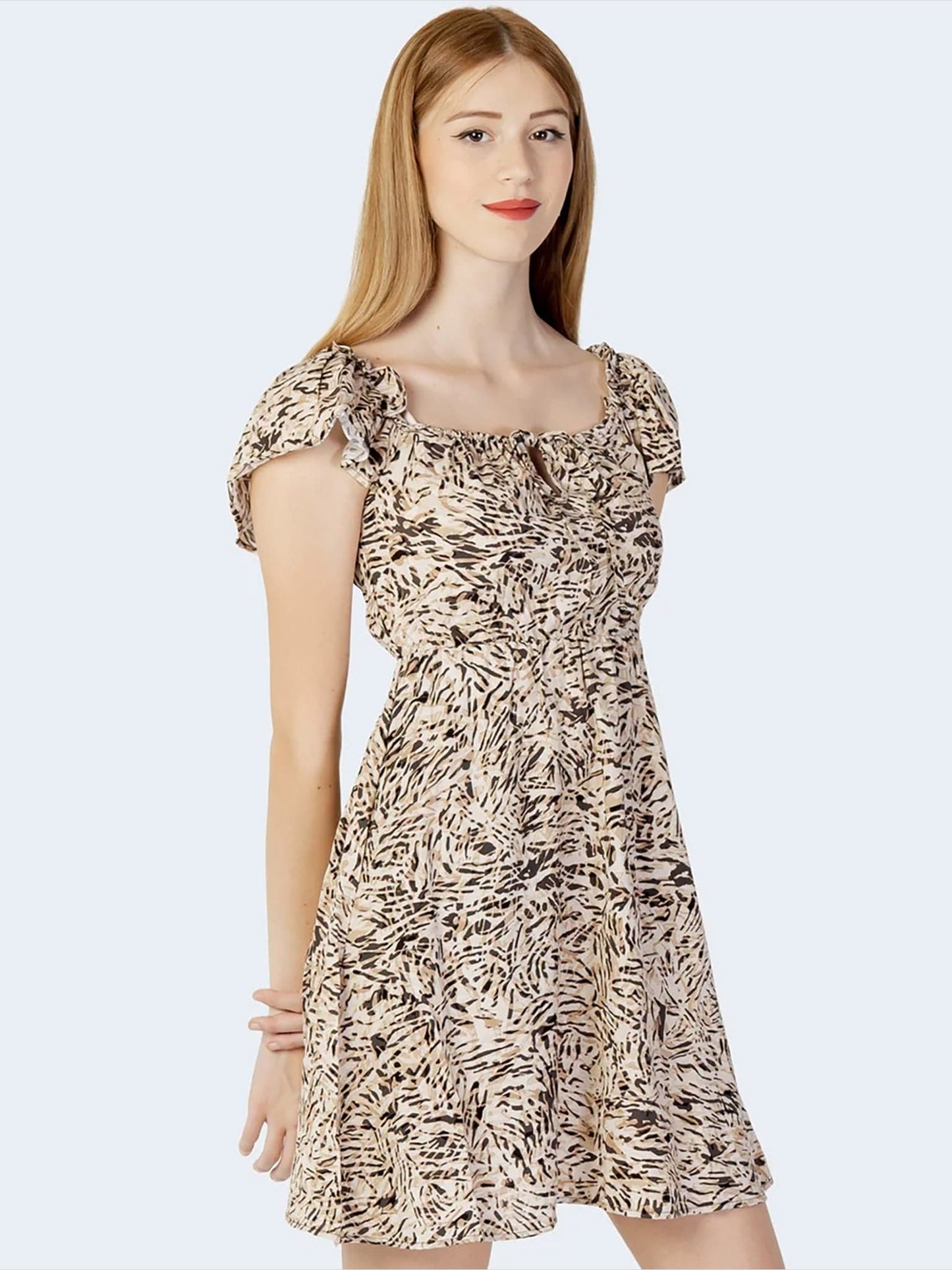 Γυναικείο φόρεμα VMEASY SS SHT SMK DRESS WVN 10263302 | 10263302