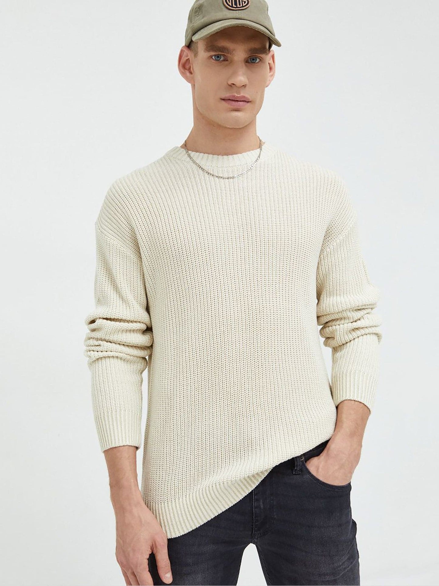 Ανδρική μπλούζα JORBRINK KNIT CREW NECK 12194786 | 12194786