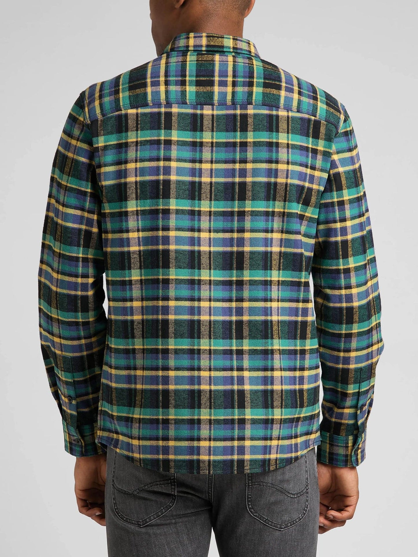 Ανδρικό πουκάμισο καρό WORKING WEST SHIRT MONACO L66FBCDO | L66FBCDO