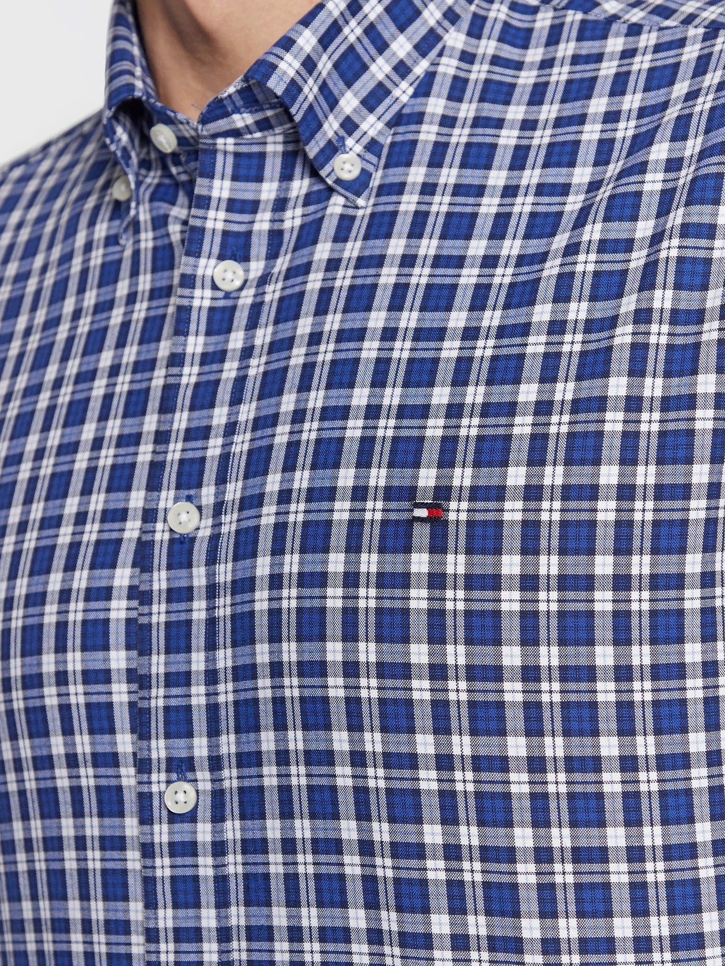 Ανδρικό πουκάμισο CL-W MINI TARTAN OX RF SHIRT MW0MW291490GY | MW0MW291490GY