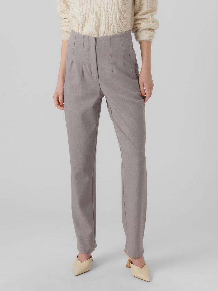 Γυναικείο παντελόνι VMKIRALOA HR TAPERED SOLID PANT 10283062 | 10283062