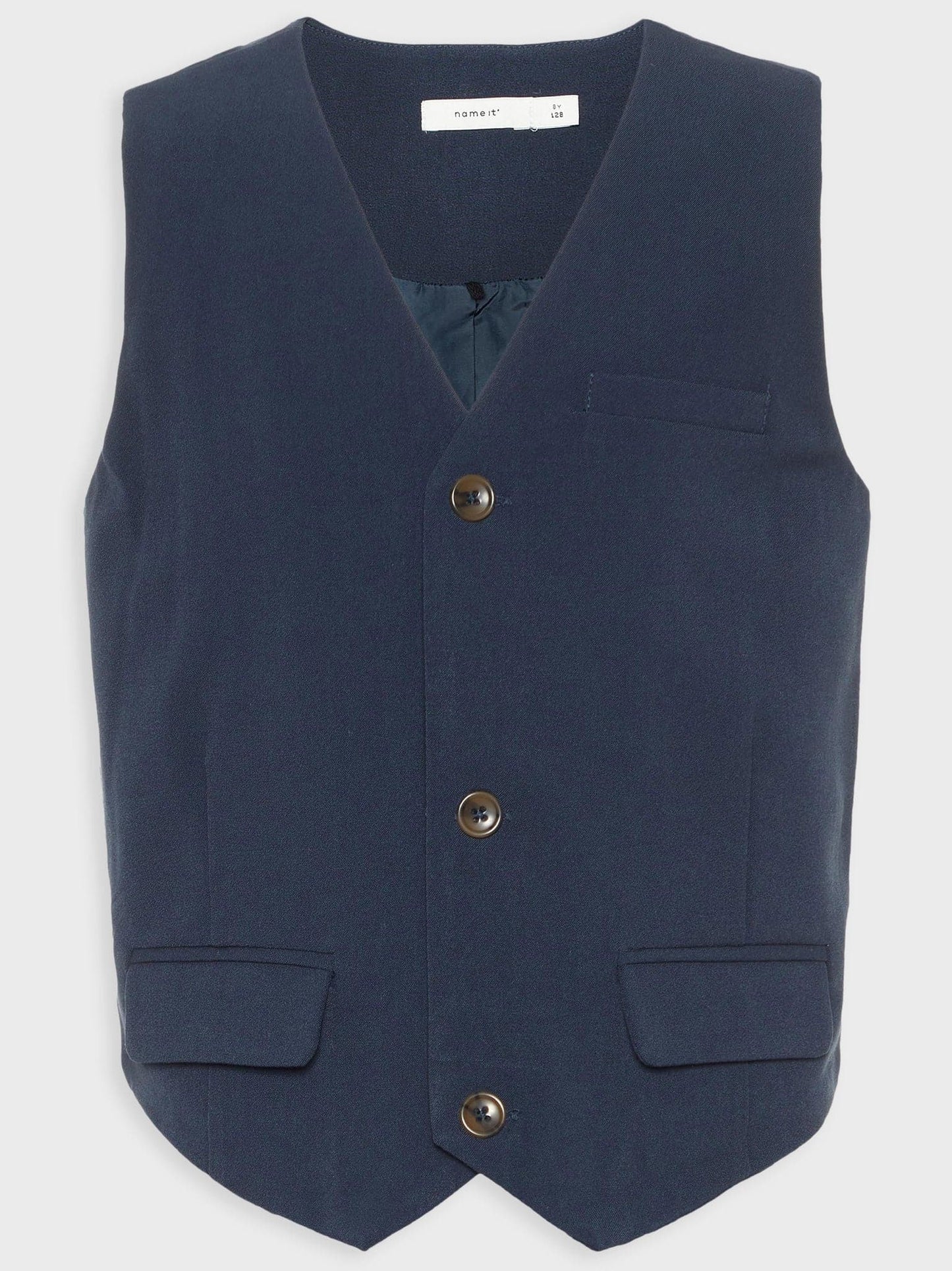 Παιδικό γιλέκο μονόχρωμο NKMINGEMANN WAISTCOAT NOOS 13157752 | 13157752
