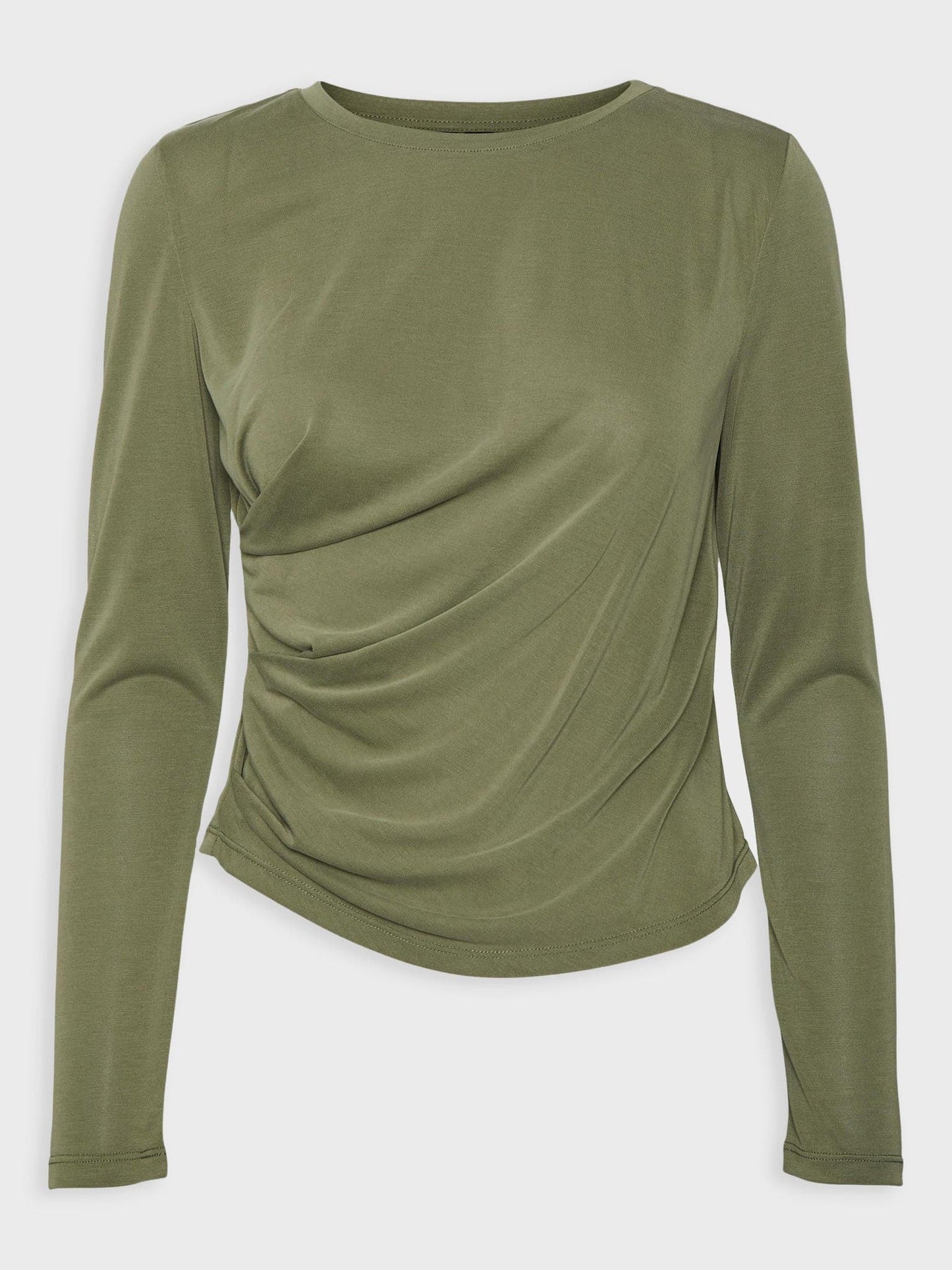 Γυναικεία μπλούζα VMMIKA MODAL L/S ROUCHE TOP 10264578