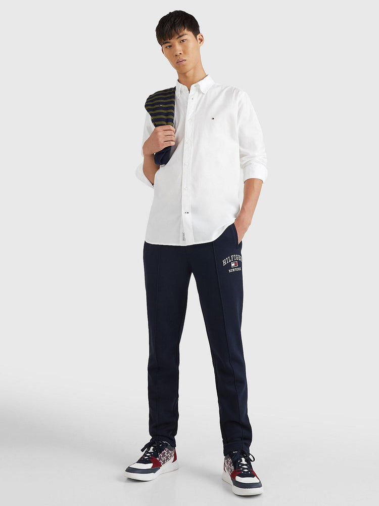 Ανδρικό πουκάμισο TH FLEX COTTON POPLIN SHIRT MW0MW25035YBR | MW0MW25035YBR