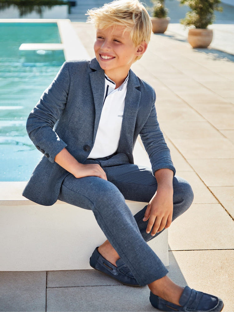 Εφηβικό παντελόνι λινό 23-06588-002 | 23-06588-002