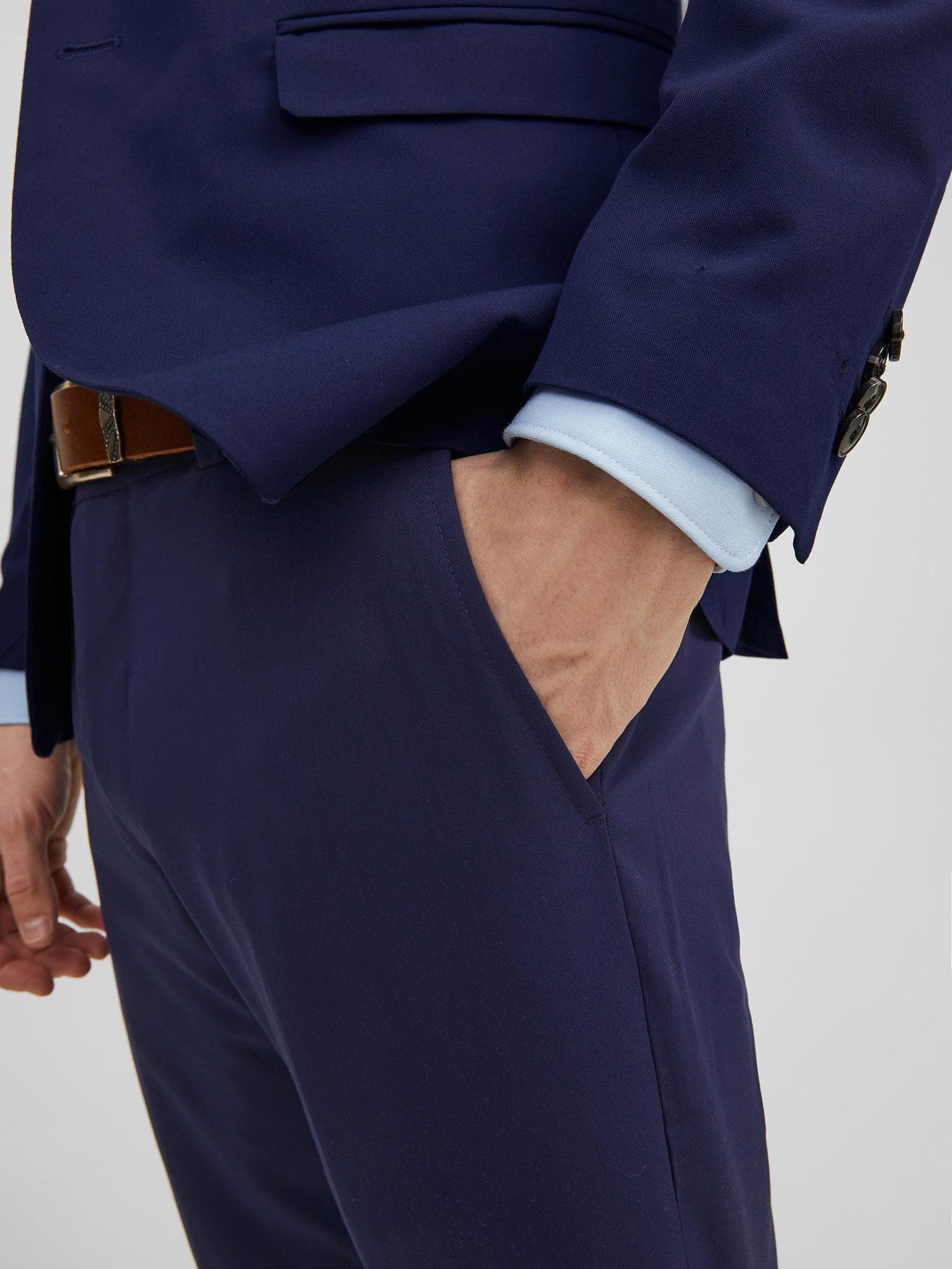 Ανδρικό παντελόνι chinos JPRFRANCO TROUSER NOOS 12199893 | 12199893