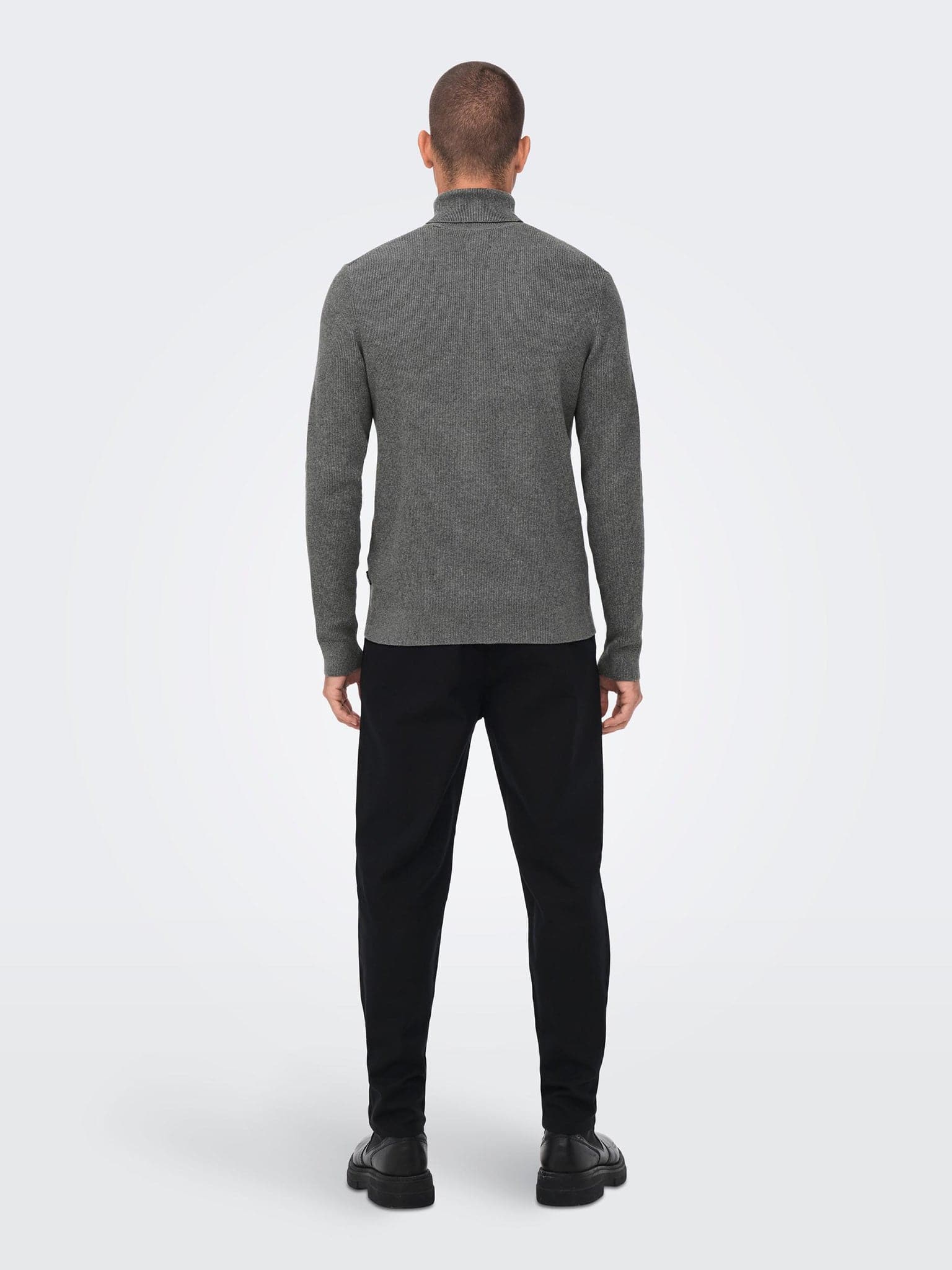 Ανδρική μπλούζα ζιβάγκο ONSPHIL REG 12 STRUC ROLL NECK KNIT NOOS 22023202 | 22023202