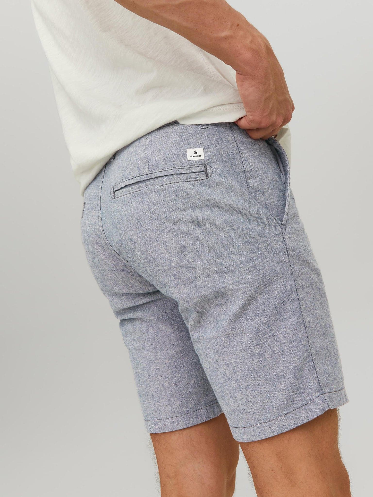 Ανδρική βερμούδα JPSTDAVE JJLINEN SHORTS 12229629 | 12229629
