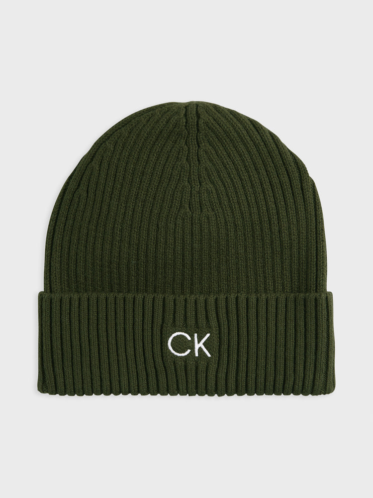 Ανδρικός σκούφος CLASSIC COTTON RIB BEANIE K50K509680MRZ | K50K509680MRZ