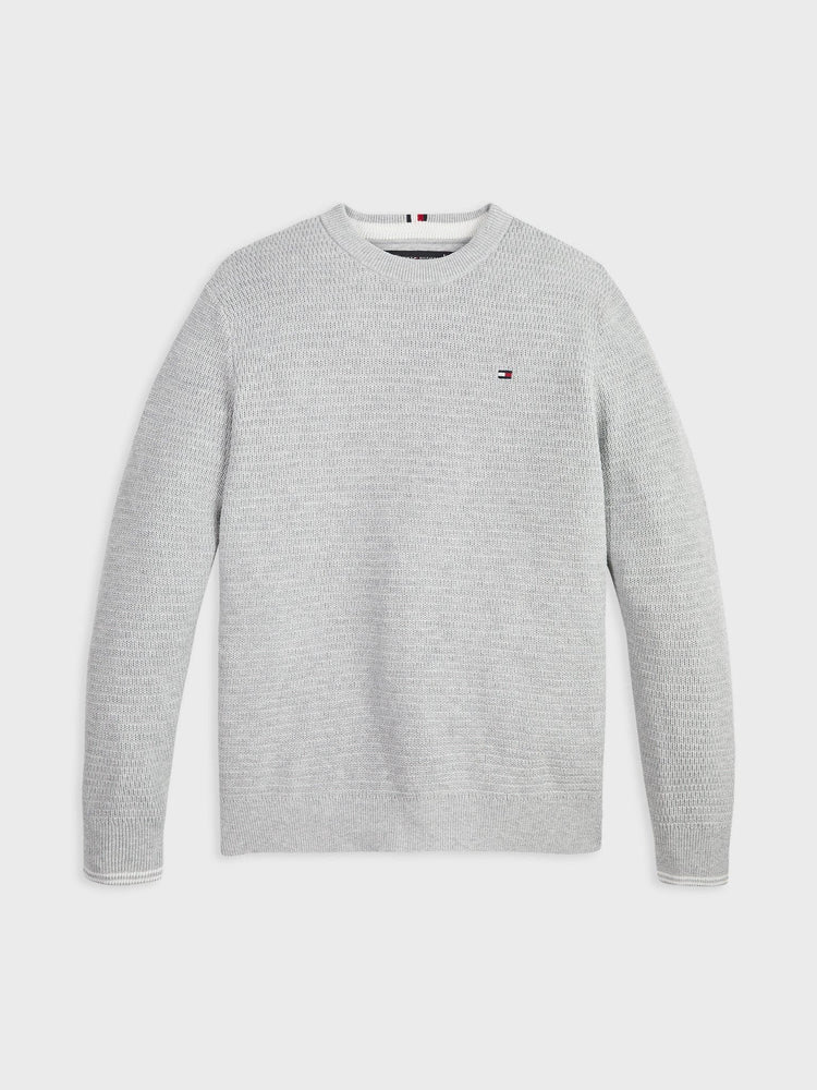 Παιδική μπλούζα πλεκτή STRUCTURE CREWNECK SWEATER KB0KB07836P01 | KB0KB07836P01