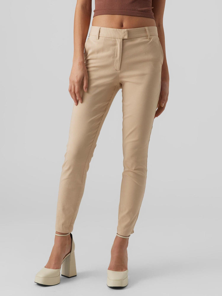 Γυναικείο παντελόνι VMMILLE MW SLIM PANT 10279052 | 10279052