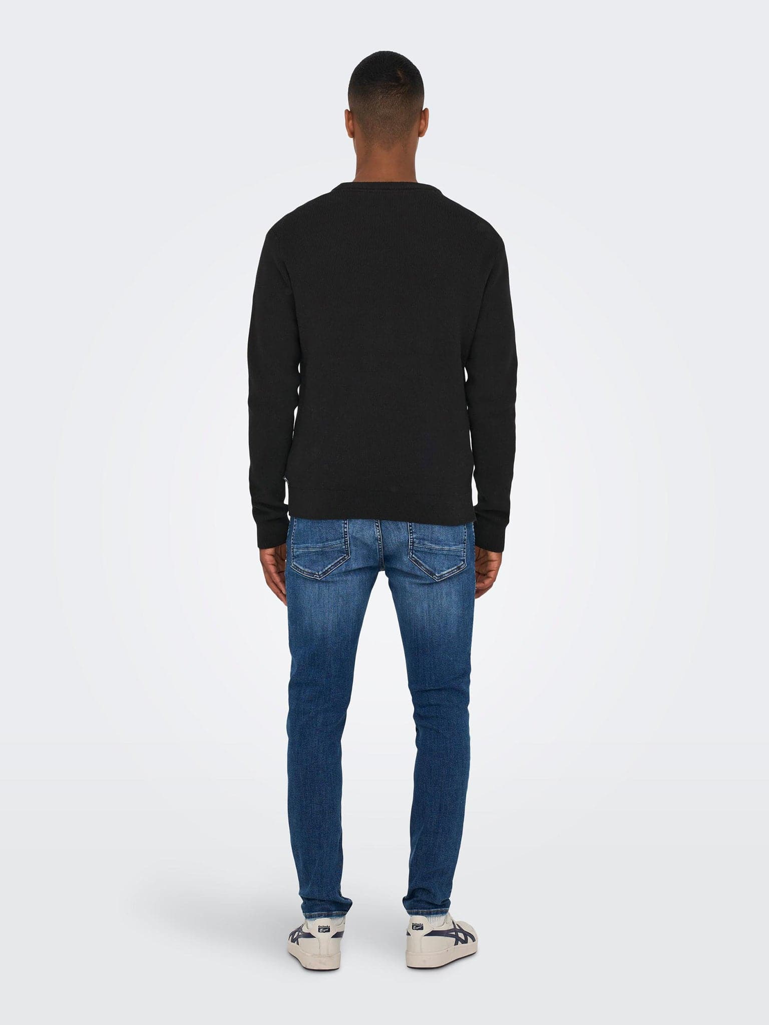 Ανδρική μπλούζα πλεκτή ONSPHIL REG 12 STRUC CREW KNIT NOOS 22022855 | 22022855
