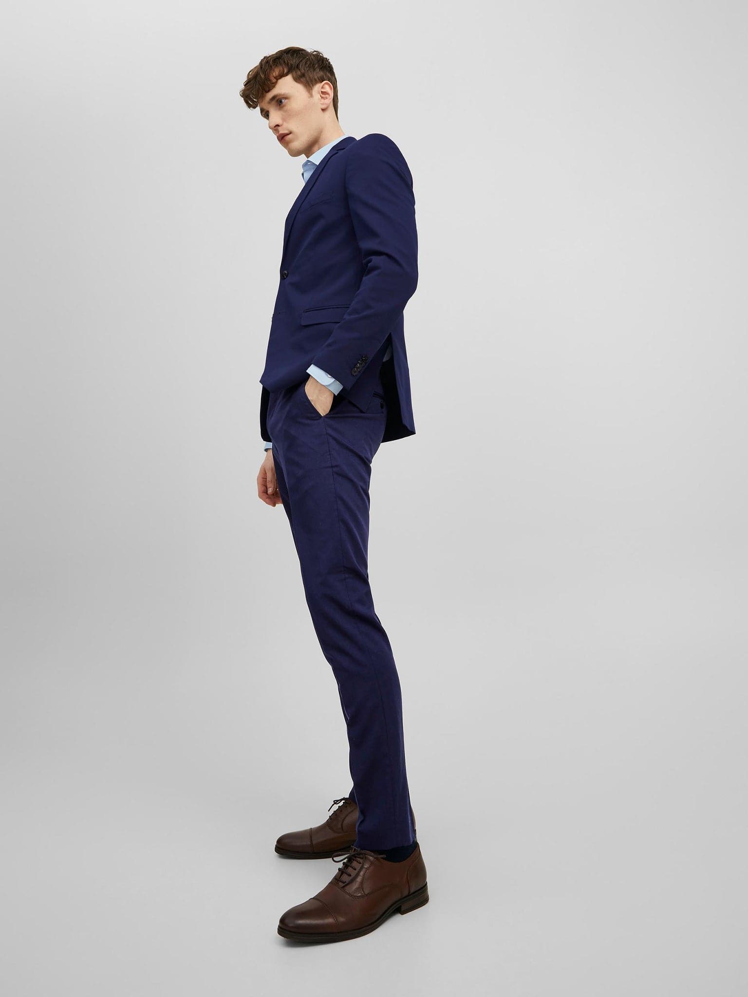 Ανδρικό παντελόνι chinos JPRFRANCO TROUSER NOOS 12199893 | 12199893