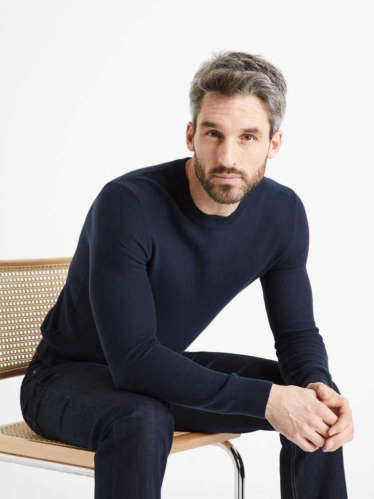 Ανδρική μπλούζα πλεκτή CREW NECK JUMPER BEPIC | BEPIC