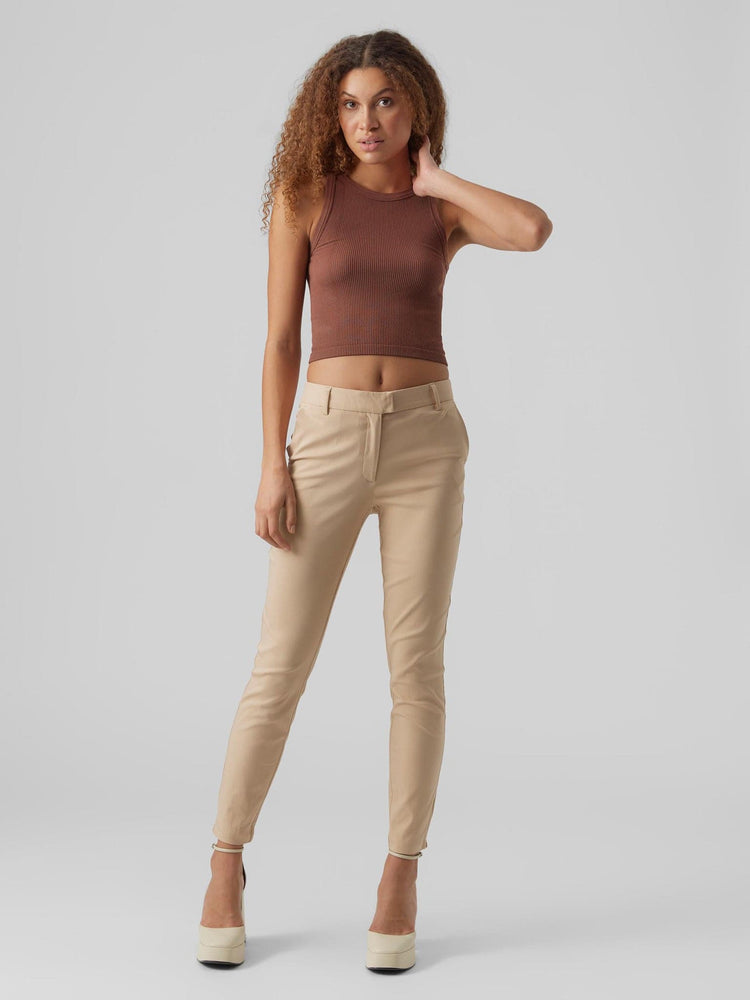 Γυναικείο παντελόνι VMMILLE MW SLIM PANT 10279052 | 10279052