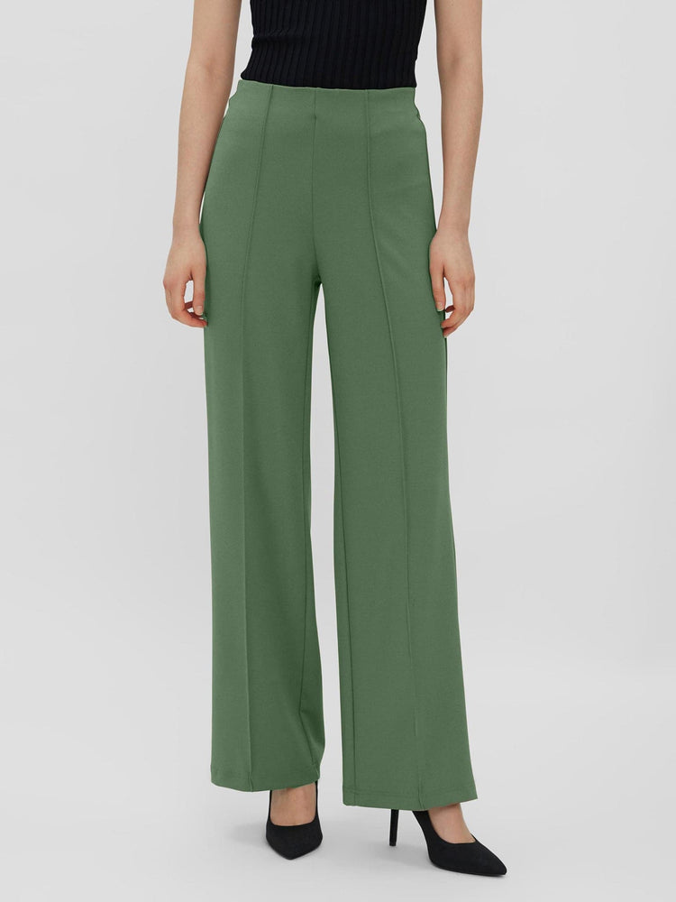 Γυναικείο παντελόνι ψηλόμεσο VMBECKY HW WIDE PULL ON PANT NOOS 10257168 | 10257168