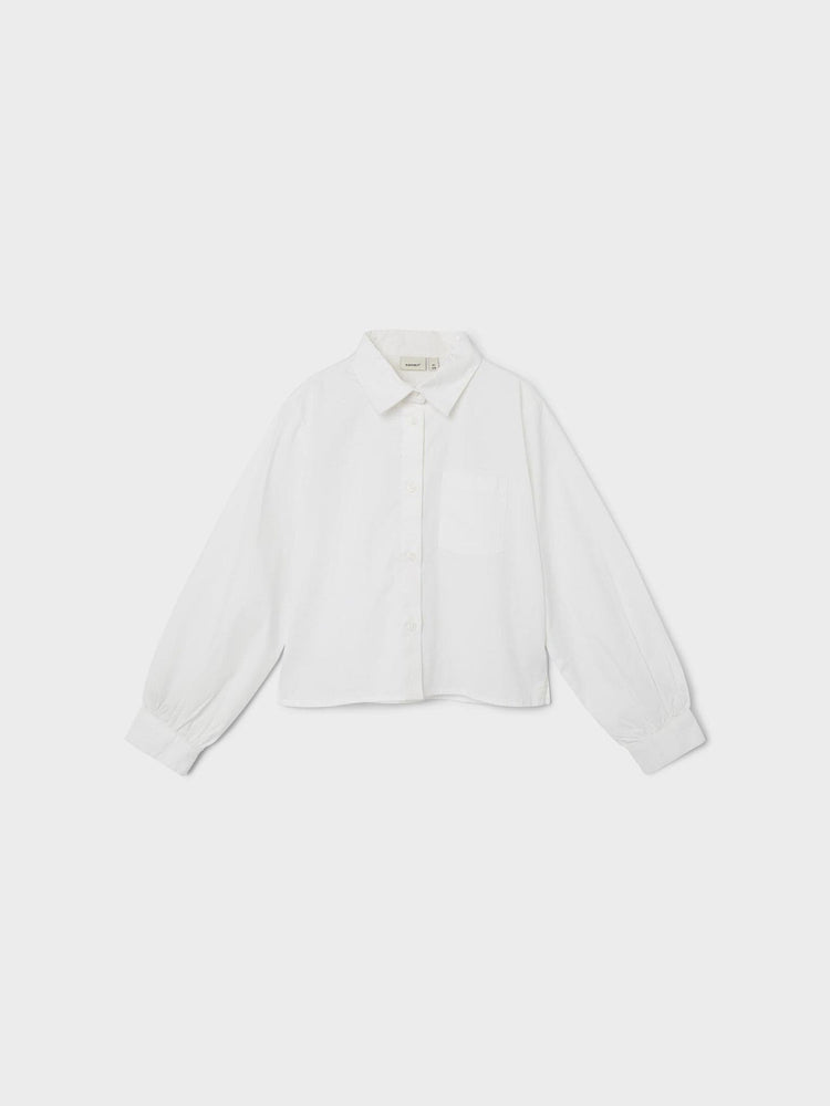 Εφηβικό πουκάμισο NKFBEFRED LS SHORT SHIRT NOOS 13204504 | 13204504