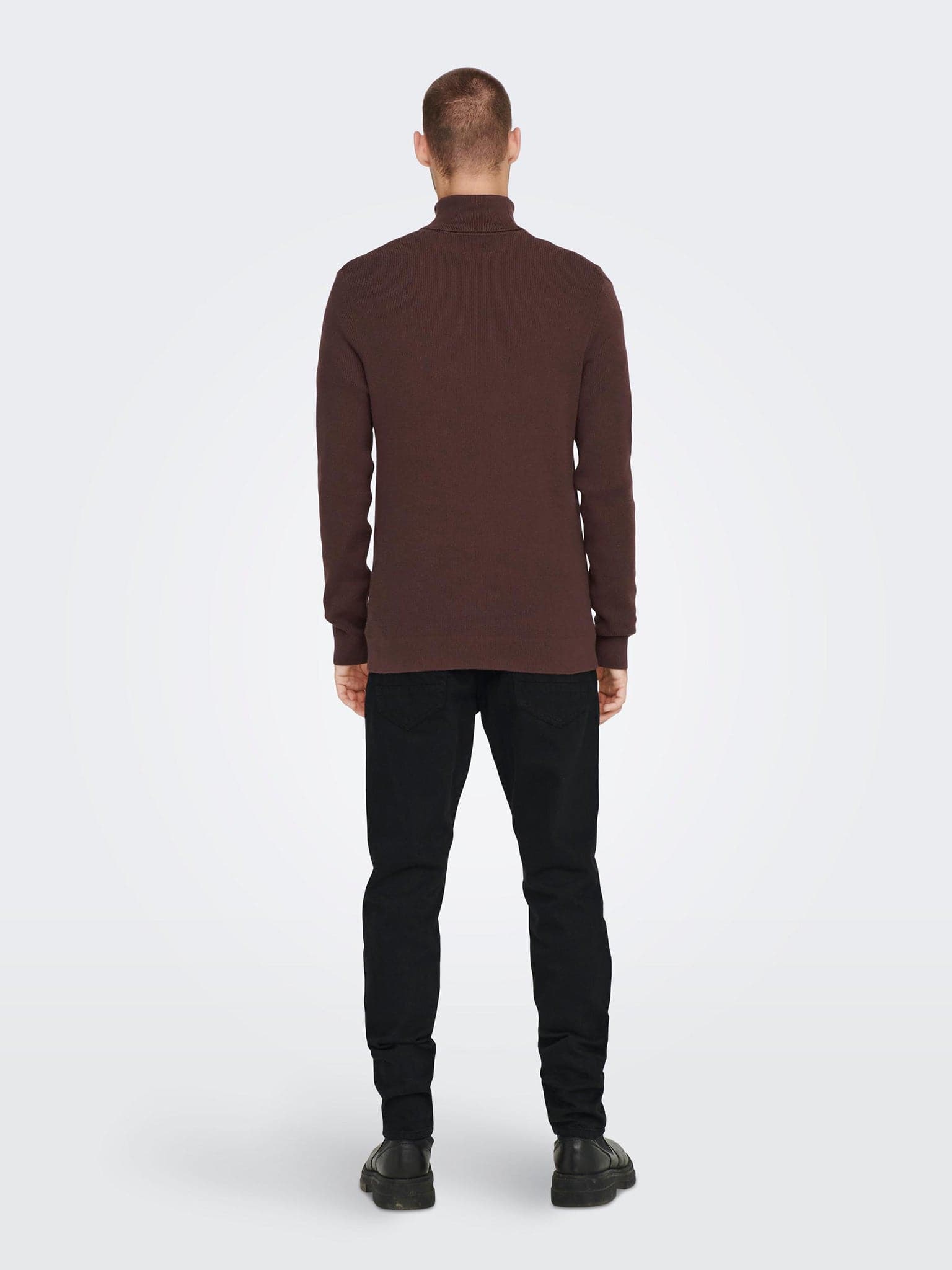 Ανδρική μπλούζα ζιβάγκο ONSPHIL REG 12 STRUC ROLL NECK KNIT NOOS 22023202 | 22023202