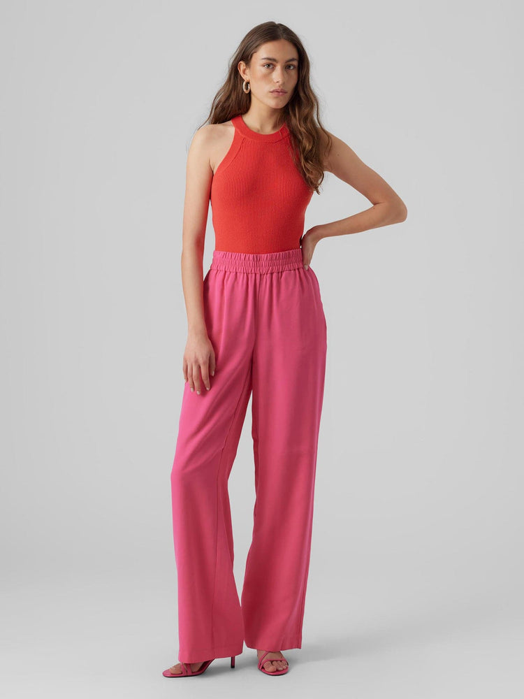 Γυναικεία παντελόνα VMCARMEN HIGH RISE TROUSERS 10278926 | 10278926